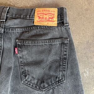 Levi's Vintage 505 Black Denim - 33x32